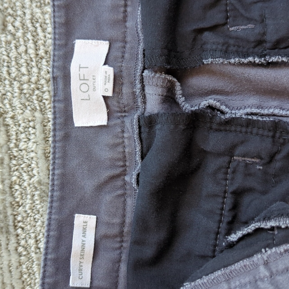 Loft curvy skinny ankle pants - Picture 5 of 5